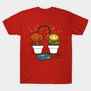 Cute Music Lover Superhero 80's Gamer T-Shirt